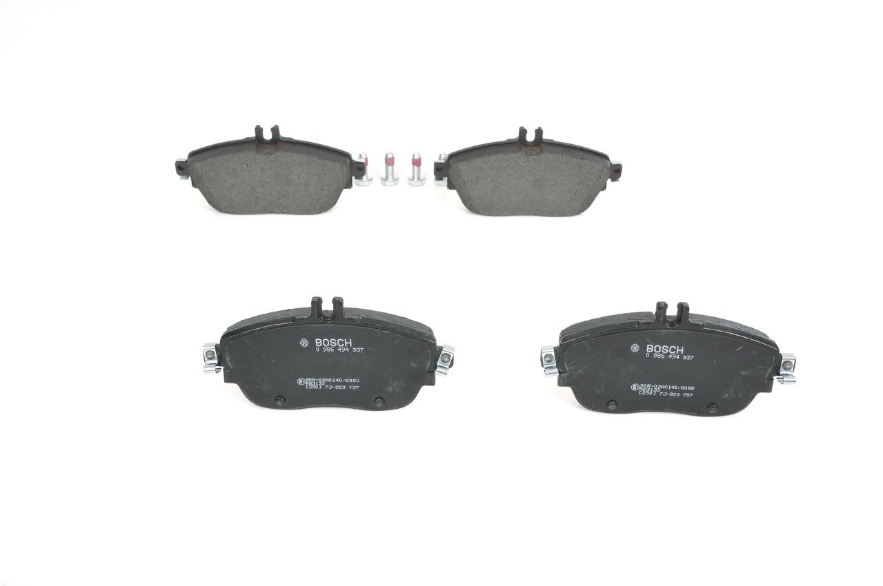 BOSCH 0 986 494 937 - Bremsbelagsatz, Scheibenbremse