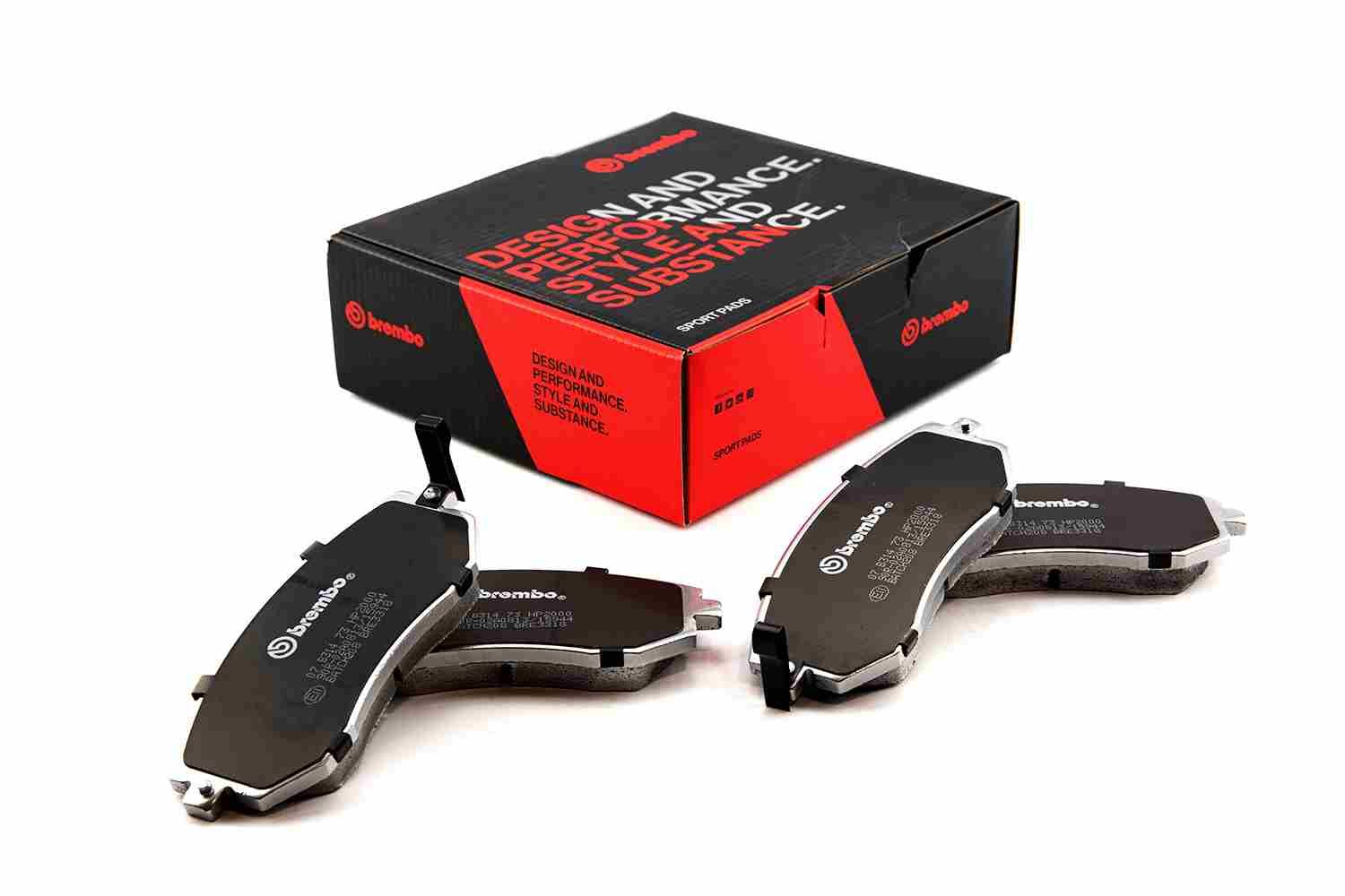BREMBO 07.B314.73 - Hochleistungs-Bremsbelagsatz