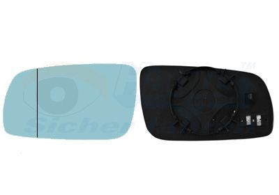 VAN WEZEL 0323837 - Spiegelglas, Außenspiegel