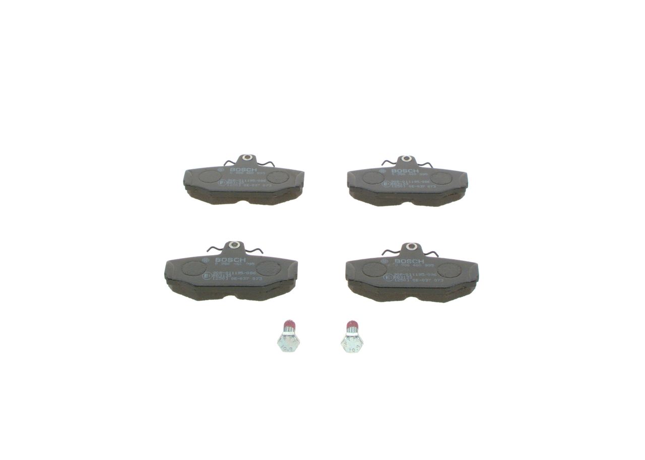 BOSCH 0 986 460 995 - Bremsbelagsatz, Scheibenbremse