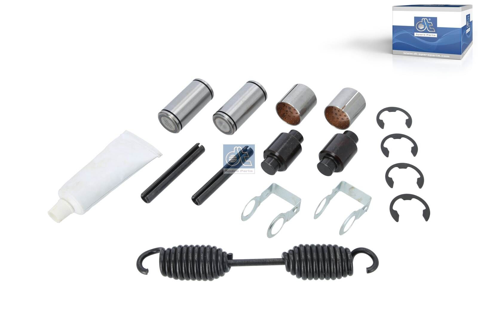DT Spare Parts 10.23302 - Reparatursatz, Bremsbackenlagerung