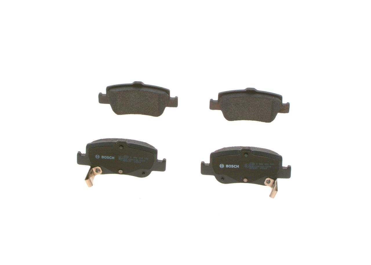 BOSCH 0 986 494 182 - Bremsbelagsatz, Scheibenbremse