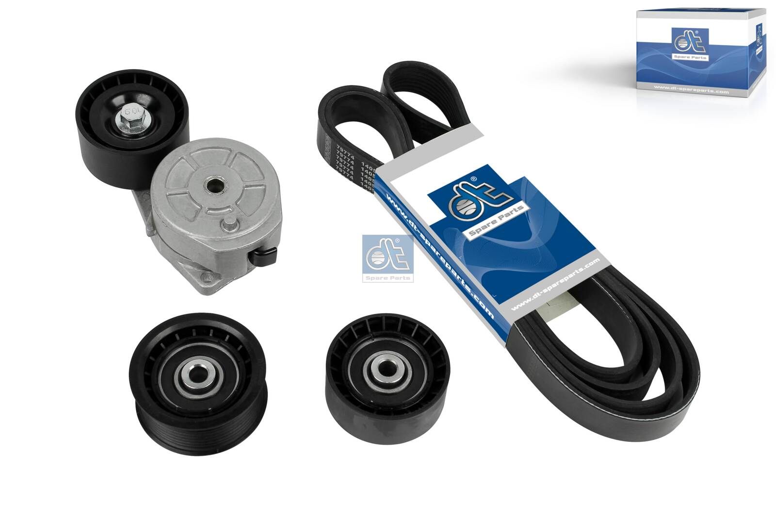 DT Spare Parts 1.31186 - Keilrippenriemensatz