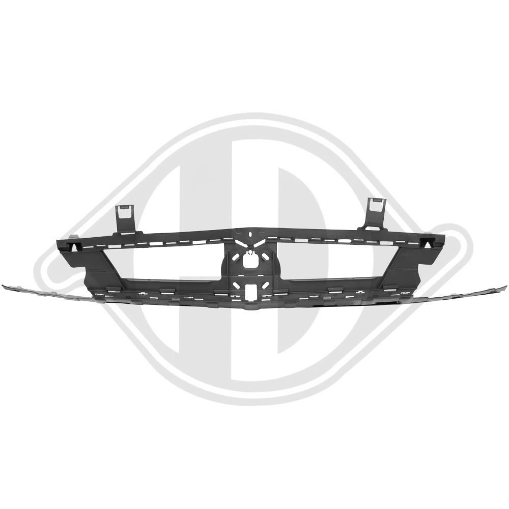 DIEDERICHS 1809039 - Halter, Kühlergitter