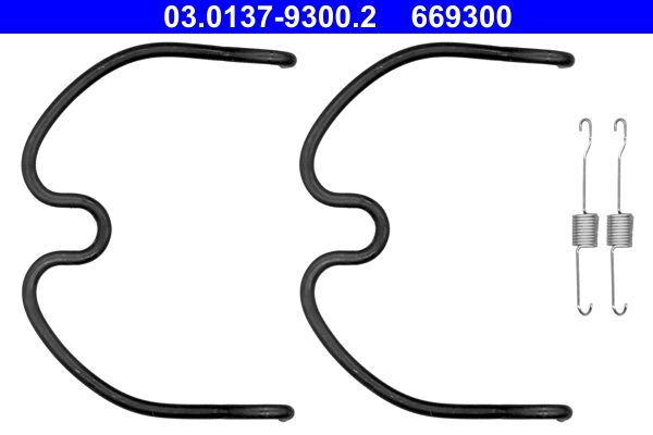 ATE 03.0137-9300.2 - Zubehörsatz, Bremsbacken