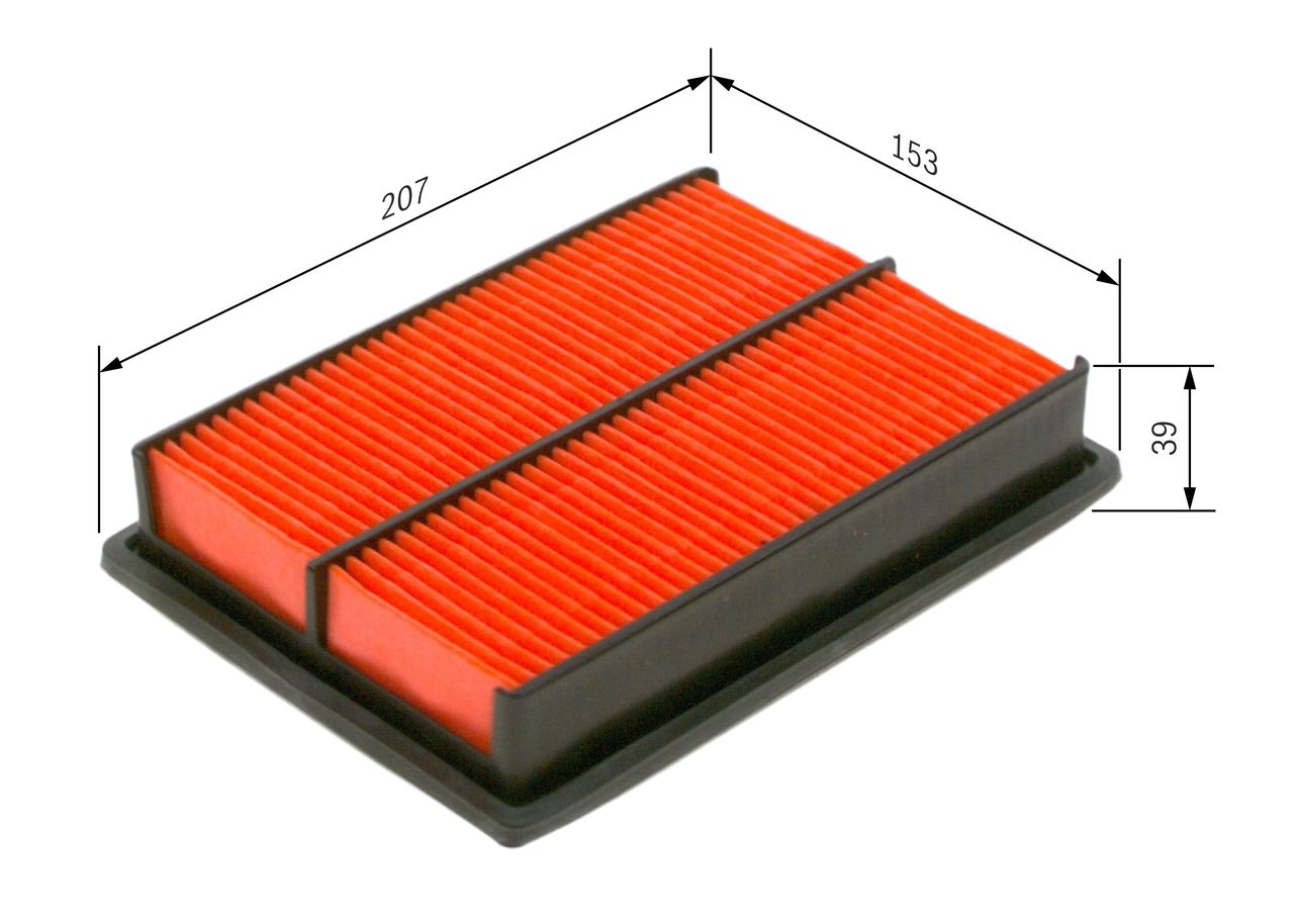 BOSCH 1 457 433 961 - Luftfilter