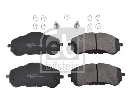 FEBI BILSTEIN 116241 - Bremsbelagsatz, Scheibenbremse