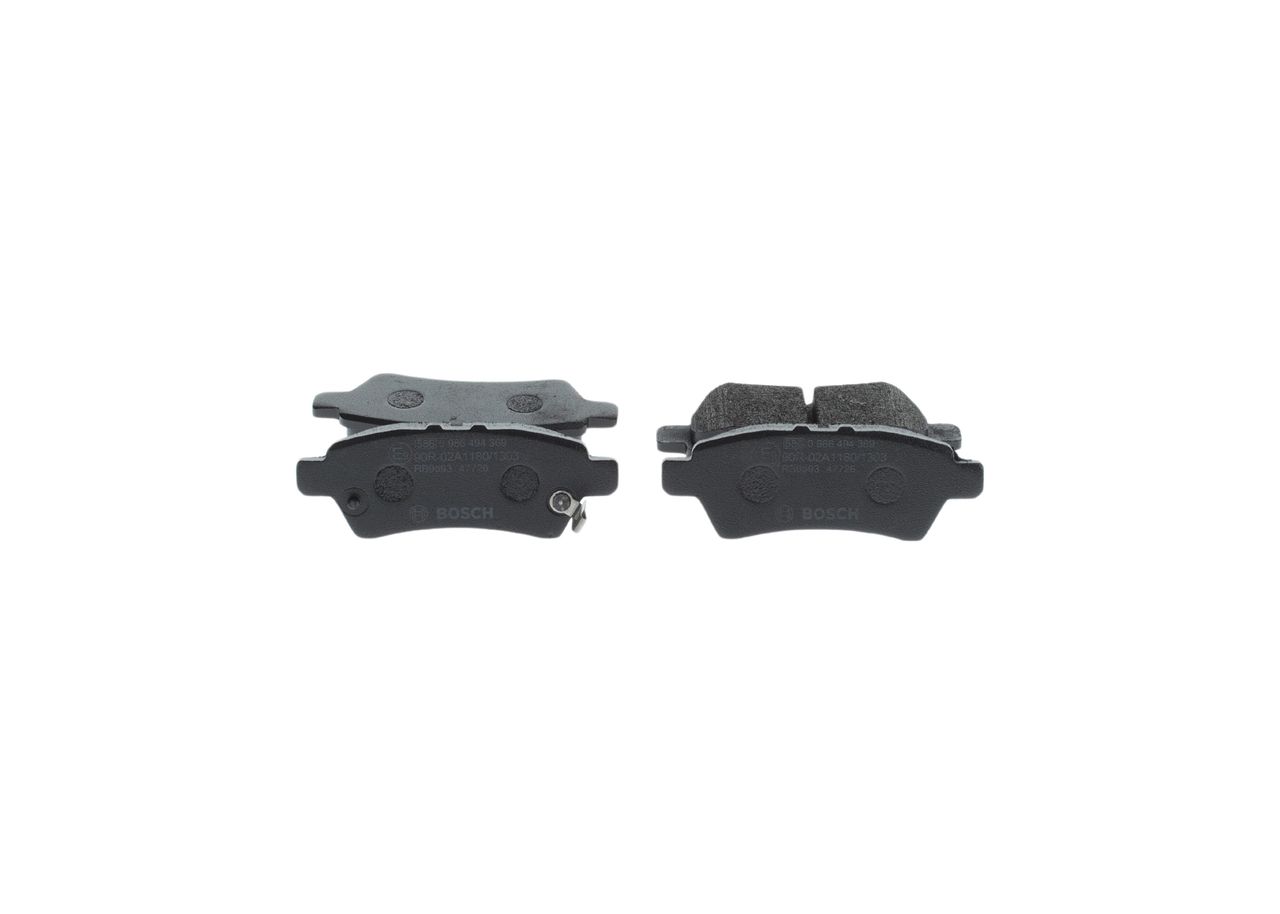 BOSCH 0 986 494 369 - Bremsbelagsatz, Scheibenbremse