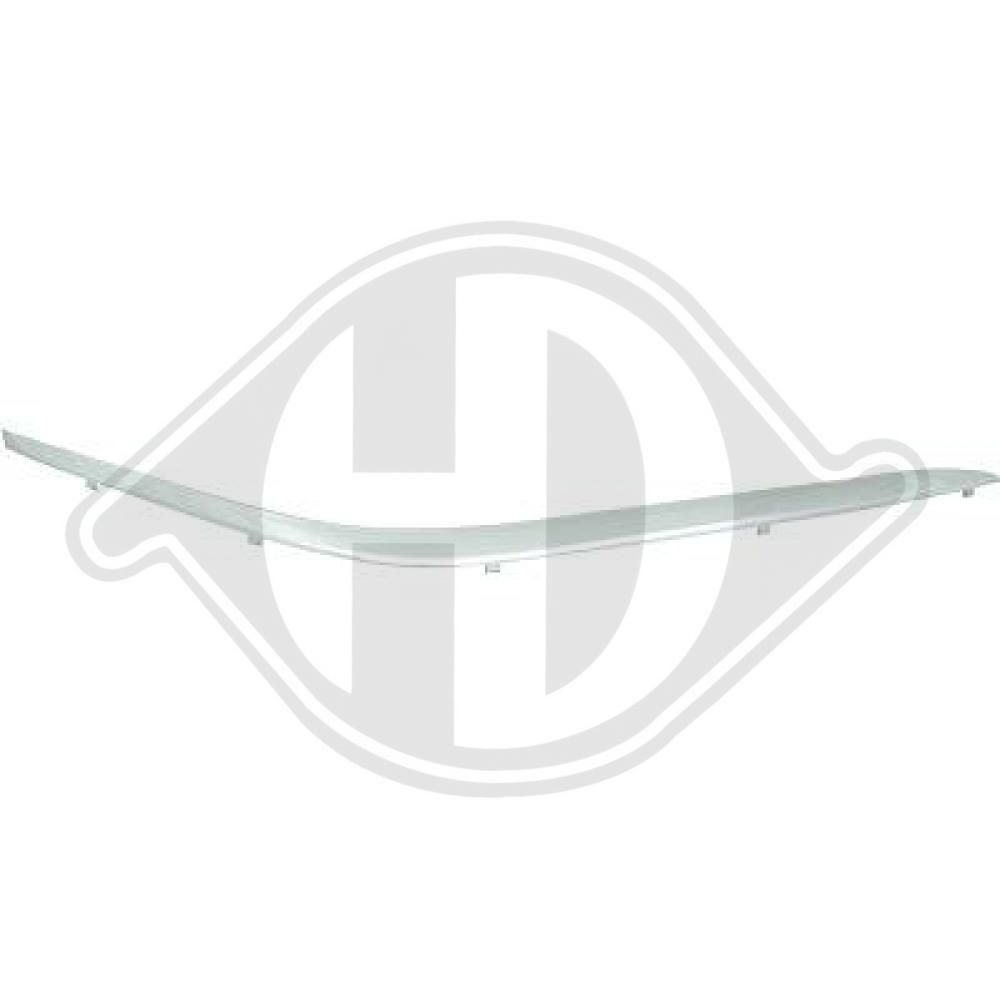 DIEDERICHS 1242165 - Zier-/Schutzleiste, Stoßfänger