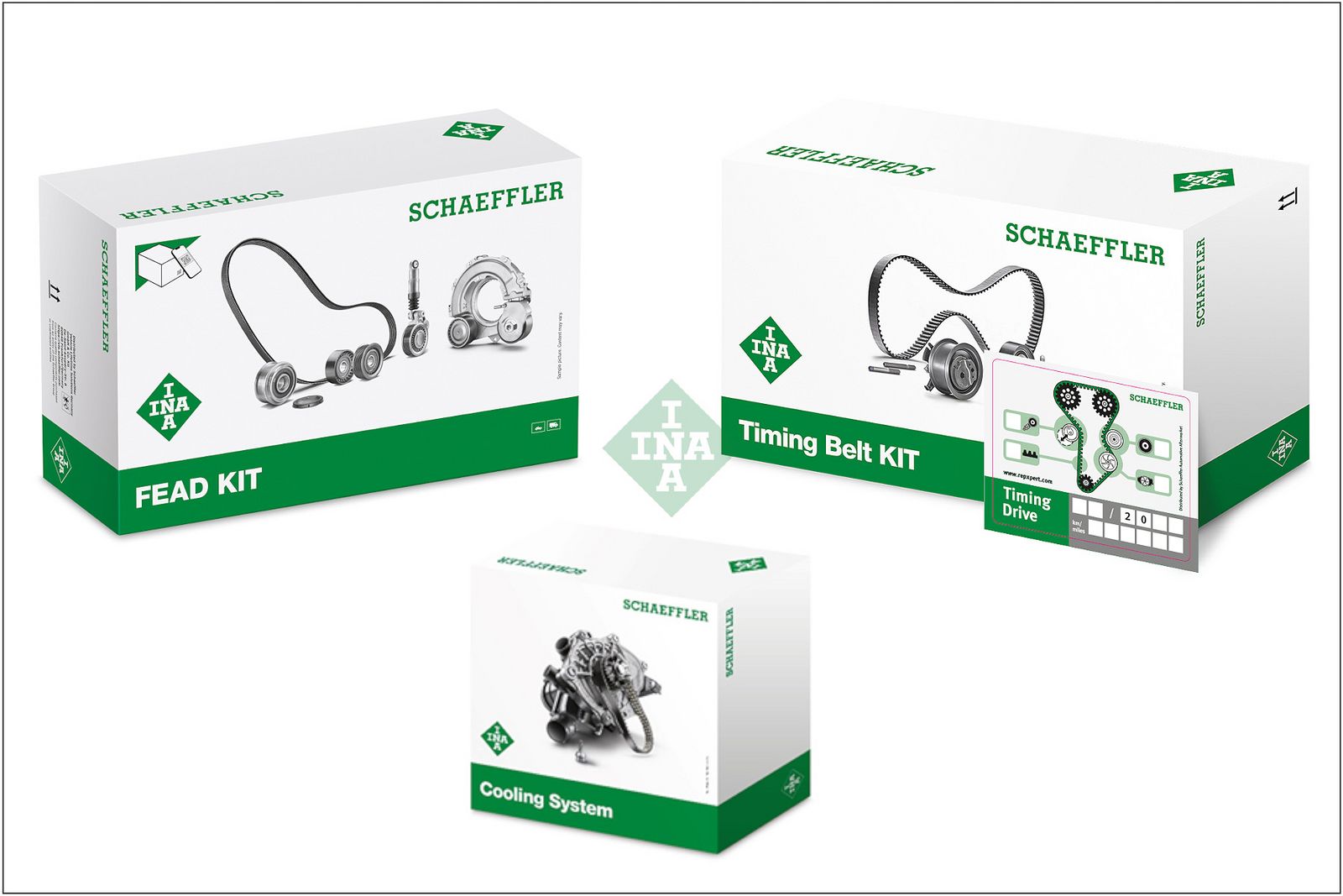 Schaeffler INA 530 0650 50 - Wasserpumpe + Zahnriemensatz