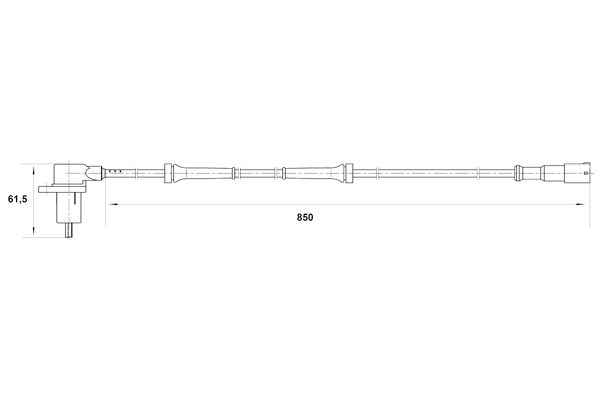 BOSCH 0 265 006 364 - Sensor, Raddrehzahl
