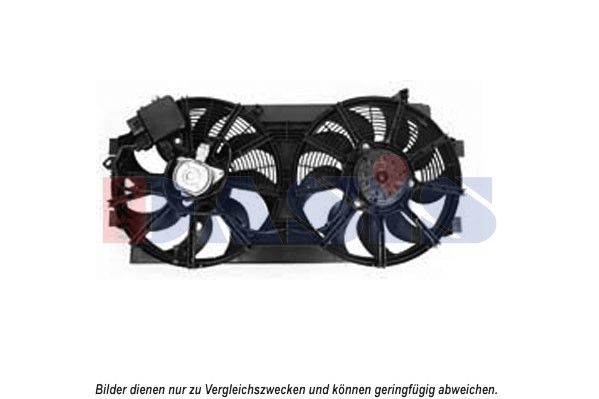 AKS DASIS 078084N - Lüfter, Motorkühlung