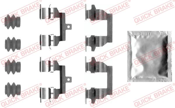 QUICK BRAKE 109-0026 - Zubehörsatz, Scheibenbremsbelag