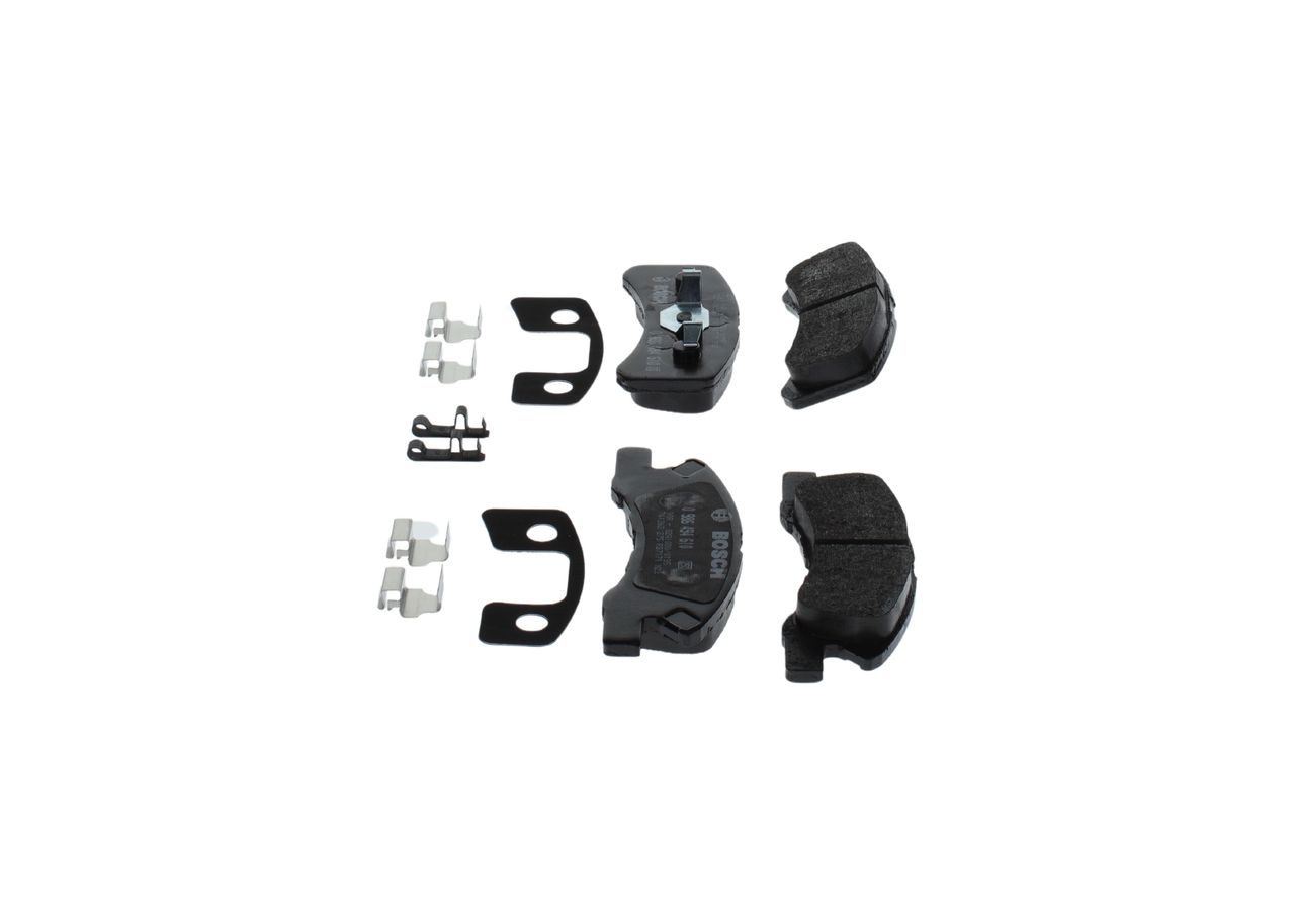 BOSCH 0 986 494 610 - Bremsbelagsatz, Scheibenbremse