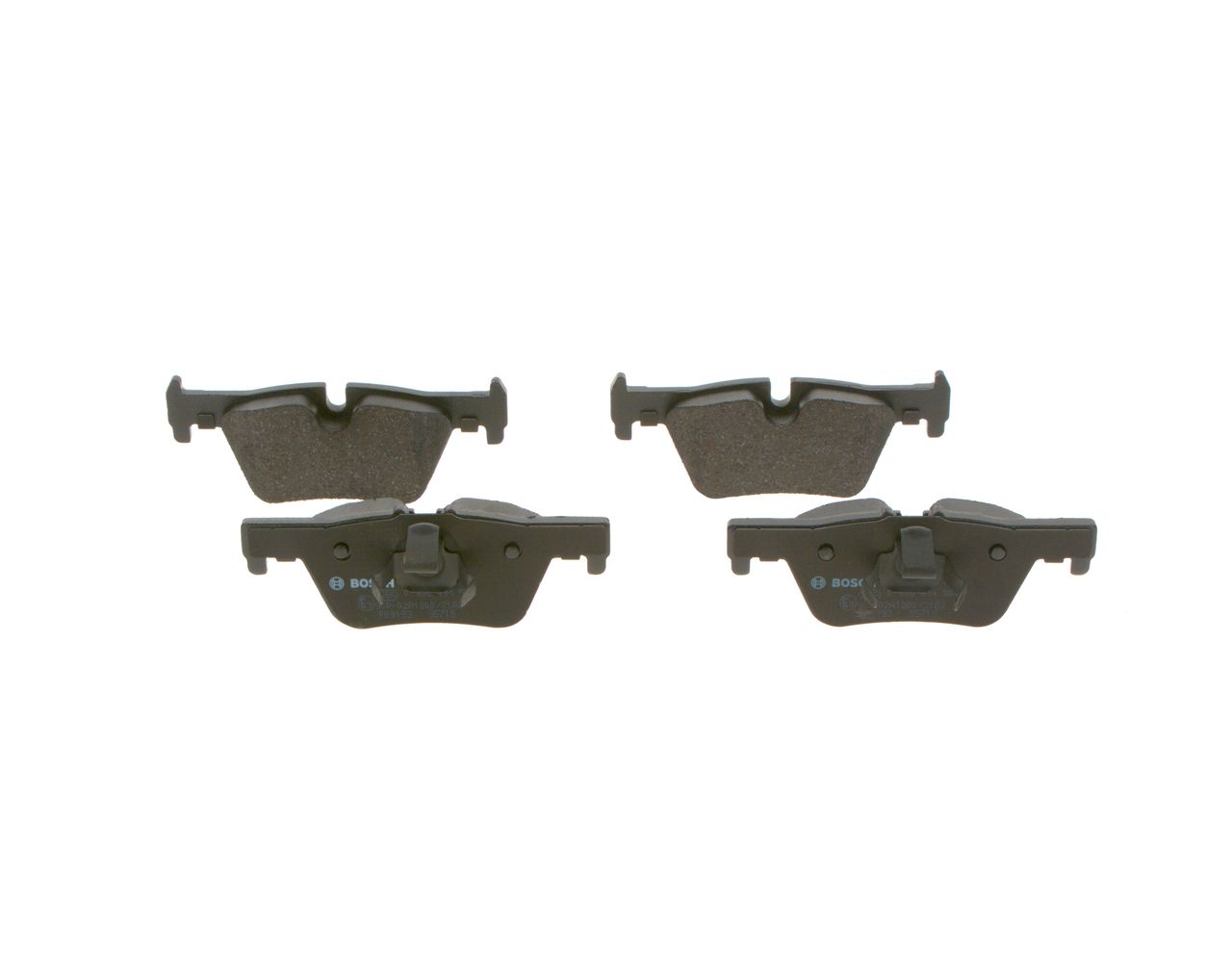 BOSCH 0 986 494 554 - Bremsbelagsatz, Scheibenbremse