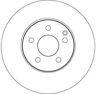 TRW DF4261 - Bremsscheibe