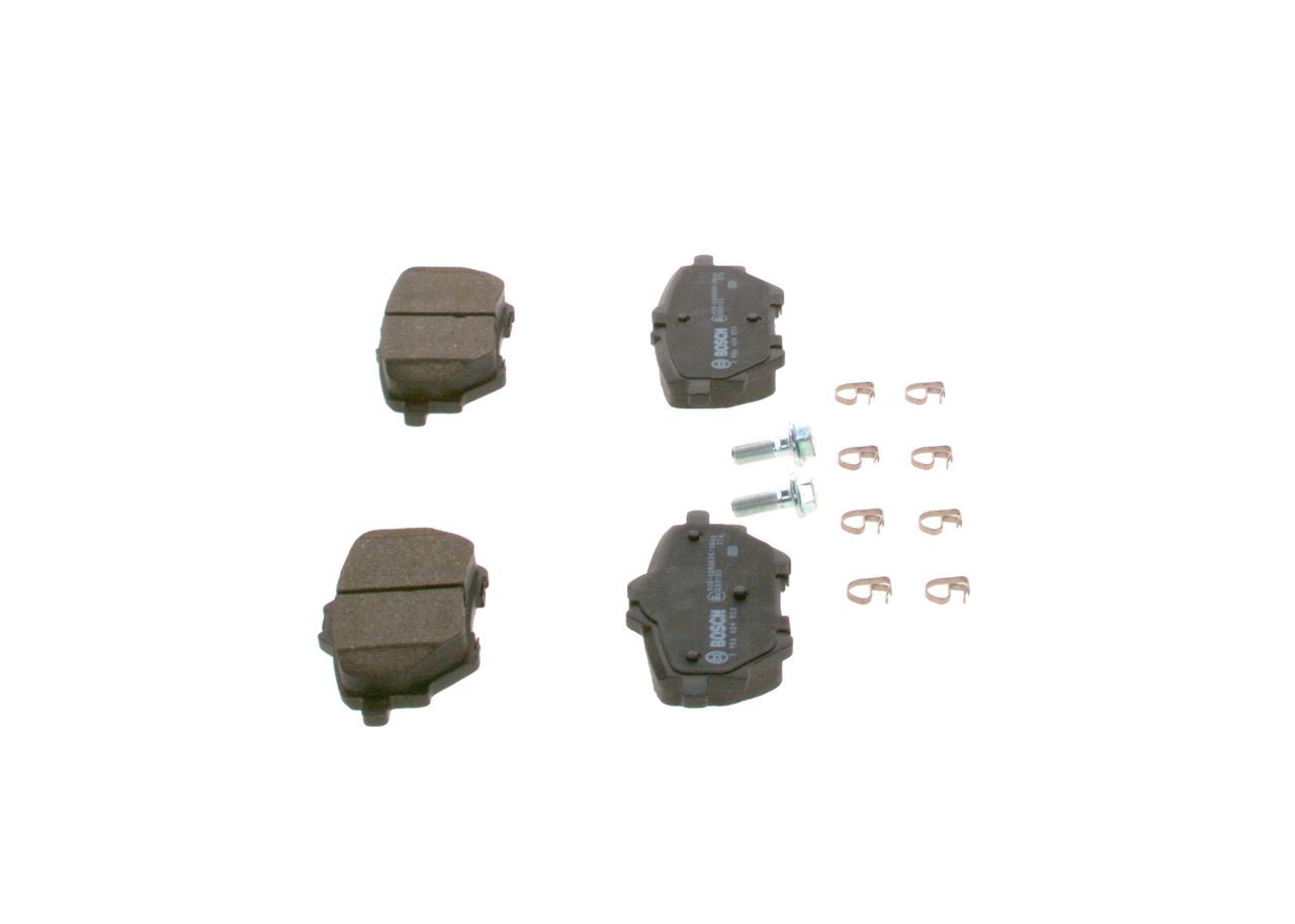 BOSCH 0 986 424 853 - Bremsbelagsatz, Scheibenbremse