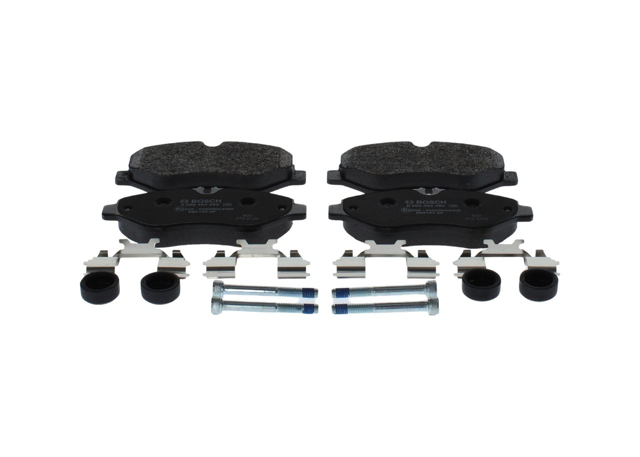BOSCH 0 986 494 582 - Bremsbelagsatz, Scheibenbremse