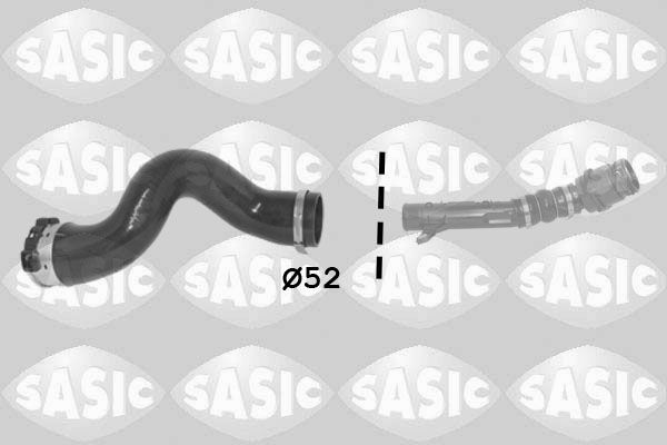 SASIC 3334058 - Ladeluftschlauch