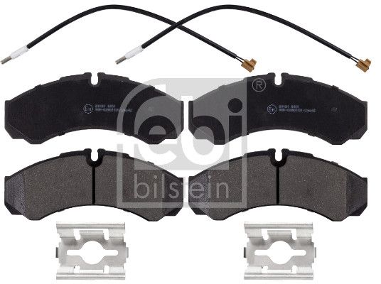 FEBI BILSTEIN 116255 - Bremsbelagsatz, Scheibenbremse