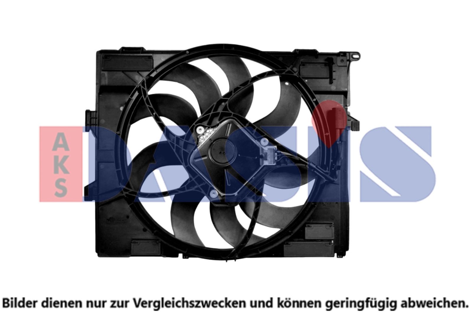 AKS DASIS 058090N - Lüfter, Motorkühlung