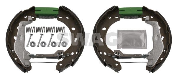 SWAG 12 93 4476 - Bremsbackensatz, Feststellbremse