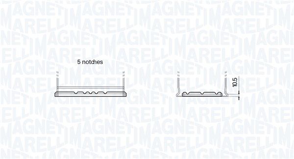 MAGNETI MARELLI 069044360005 - Starterbatterie