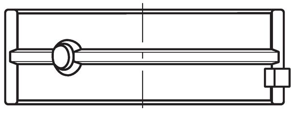 MAHLE 001 HL 21886 000 - Kurbelwellenlagerschale