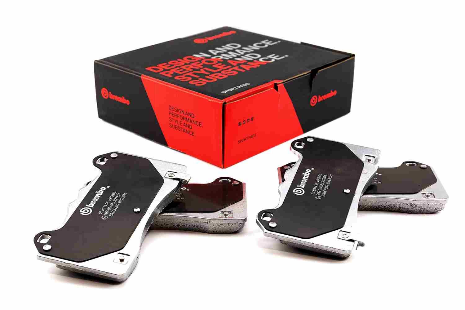 BREMBO 07.B314.95 - Hochleistungs-Bremsbelagsatz