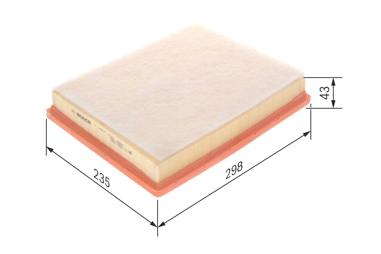 BOSCH 1 457 433 655 - Luftfilter