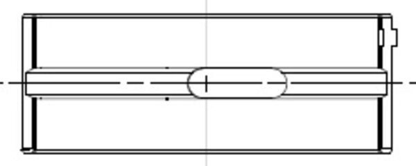 MAHLE 001 HL 21956 000 - Kurbelwellenlagerschale