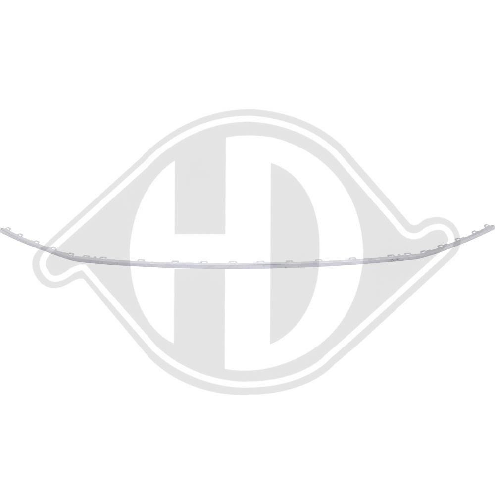DIEDERICHS 1076362 - Zier-/Schutzleiste, Stoßfänger