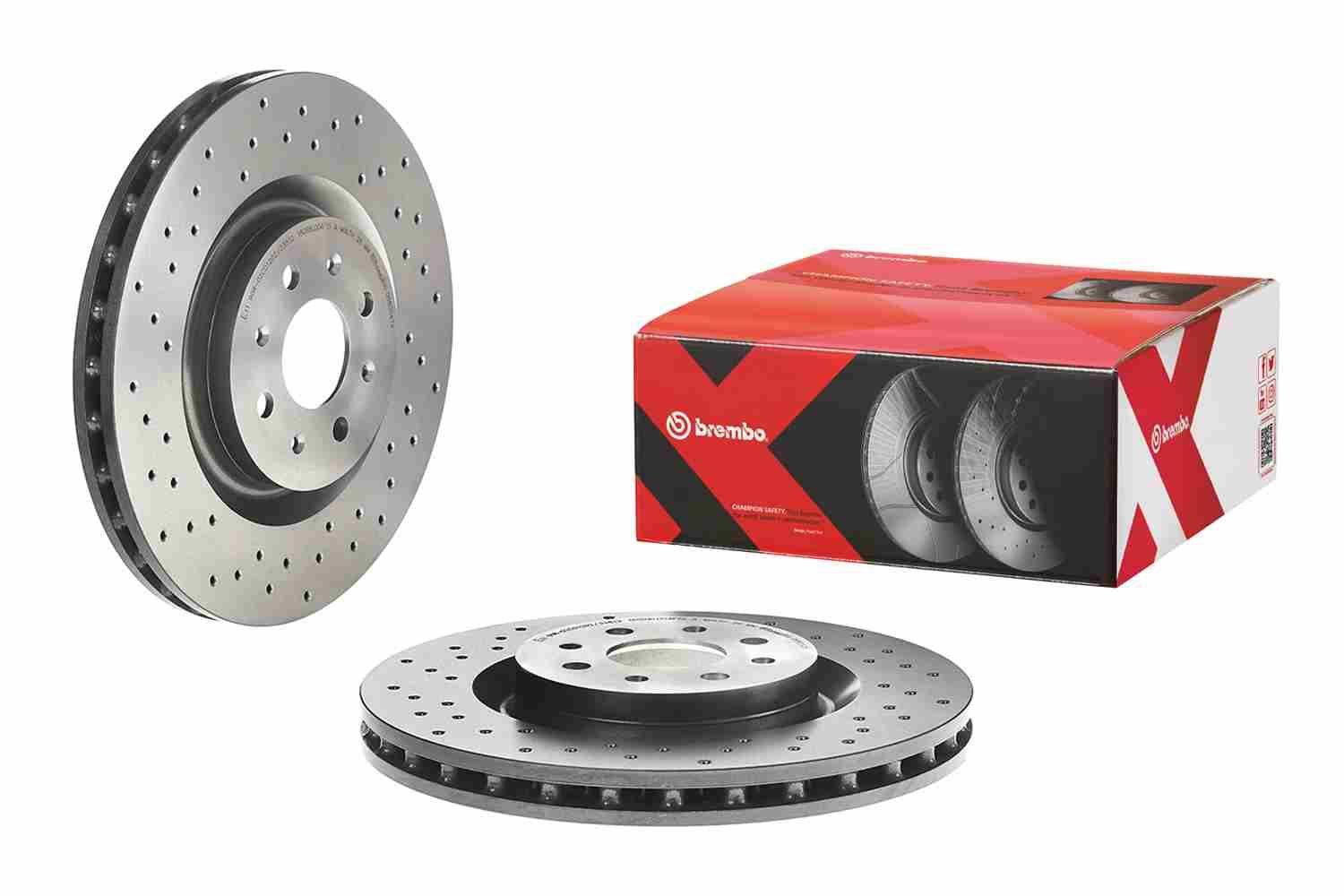 BREMBO 09.8004.7X - Bremsscheibe