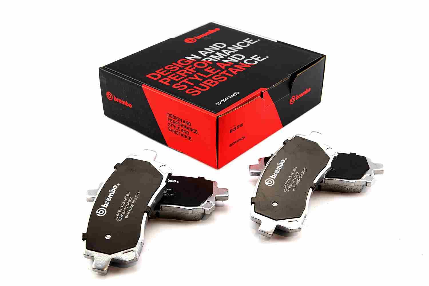 BREMBO 07.B314.23 - Hochleistungs-Bremsbelagsatz