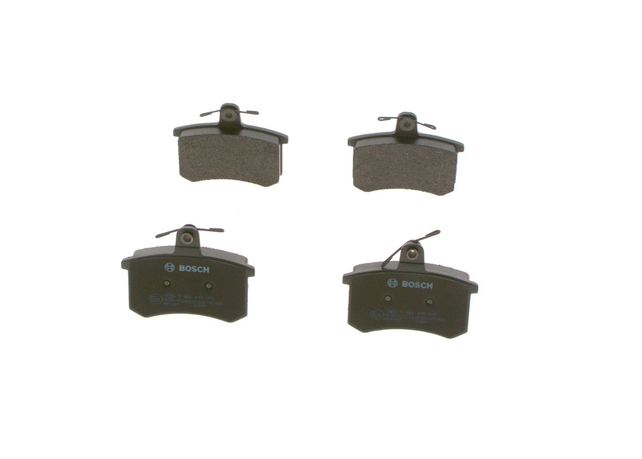 BOSCH 0 986 494 059 - Bremsbelagsatz, Scheibenbremse