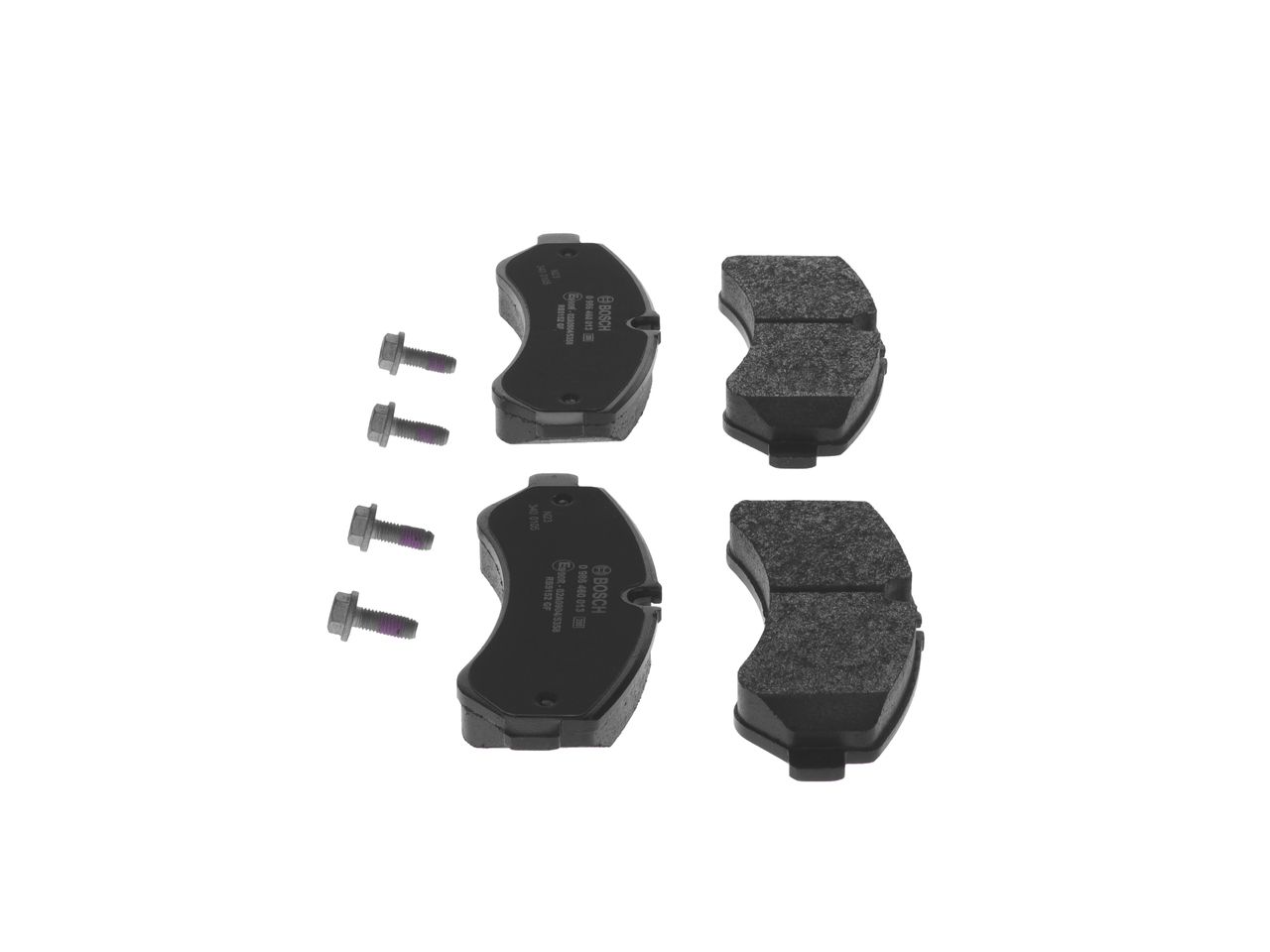 BOSCH 0 986 460 013 - Bremsbelagsatz, Scheibenbremse