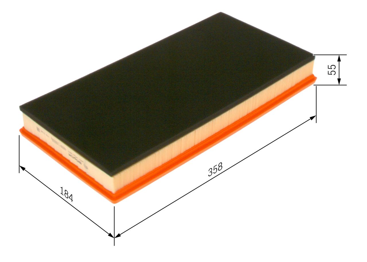 BOSCH 1 457 433 081 - Luftfilter