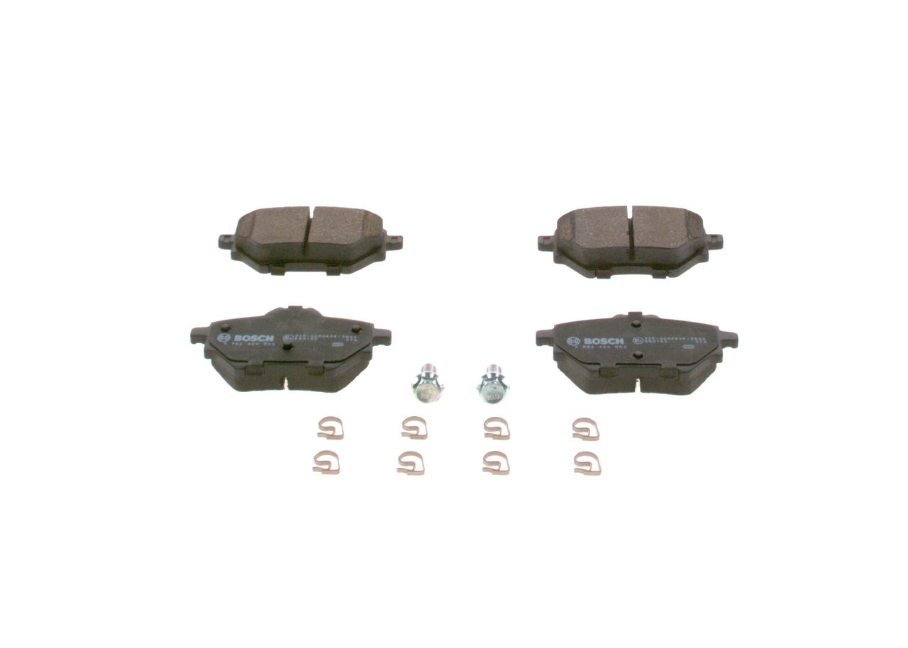 BOSCH 0 986 424 853 - Bremsbelagsatz, Scheibenbremse