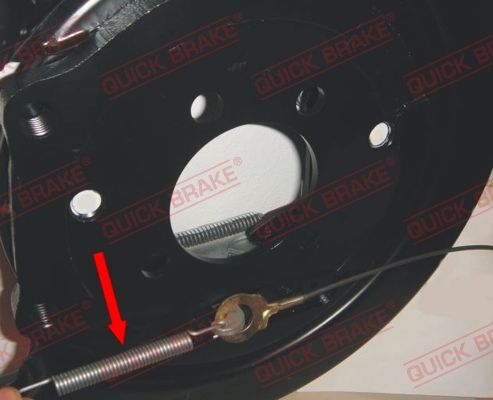 QUICK BRAKE 105-0480 - Zubehörsatz, Feststellbremsbacken