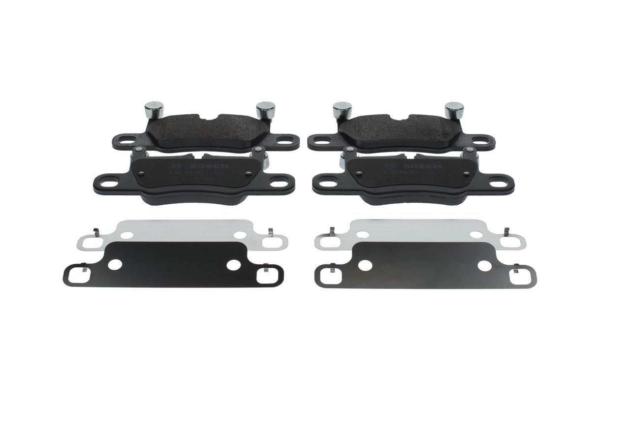 BOSCH 0 986 424 972 - Bremsbelagsatz, Scheibenbremse