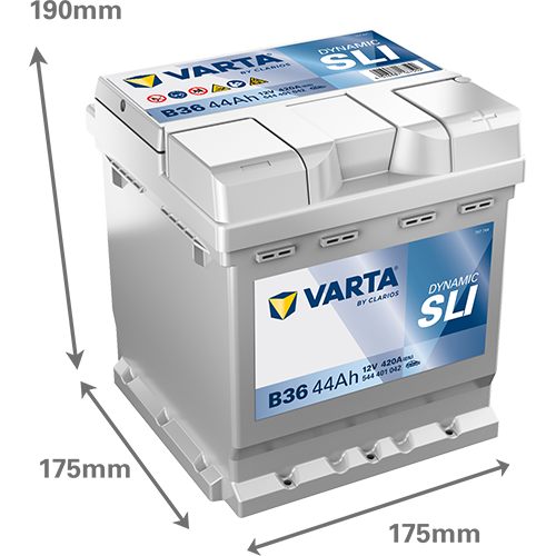 VARTA 544401042K262 - Starterbatterie