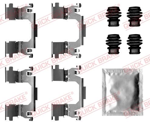 QUICK BRAKE 109-0061 - Zubehörsatz, Scheibenbremsbelag