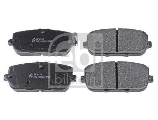 FEBI BILSTEIN 116386 - Bremsbelagsatz, Scheibenbremse