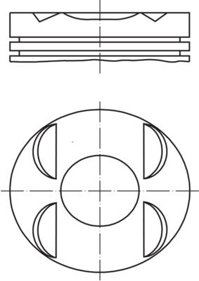 MAHLE 002 94 00 - Kolben