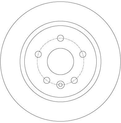 TRW DF6340 - Bremsscheibe