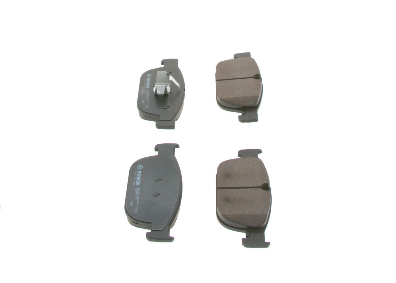 BOSCH 0 986 424 599 - Bremsbelagsatz, Scheibenbremse