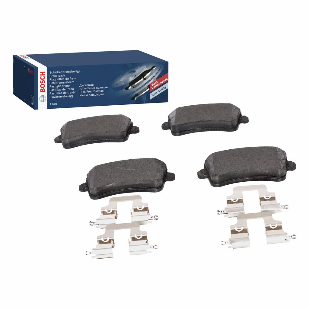 BOSCH 0 986 494 637 - Bremsbelagsatz, Scheibenbremse