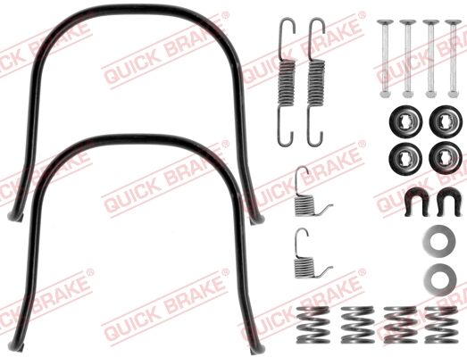 QUICK BRAKE 105-0633 - Zubehörsatz, Bremsbacken
