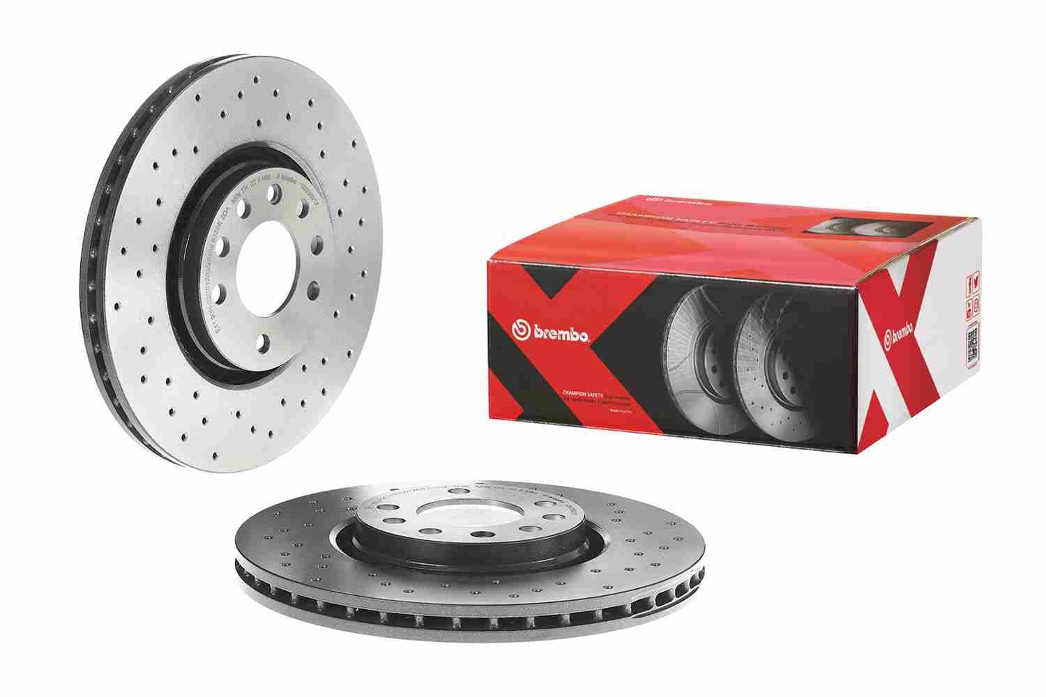 BREMBO 09.9369.1X - Bremsscheibe