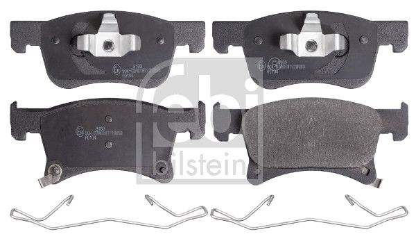FEBI BILSTEIN 16942 - Bremsbelagsatz, Scheibenbremse